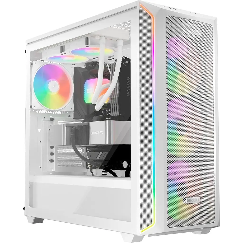 Комплект вентиляторів Be quiet! LIGHT WINGS LX 120mm PWM high-speed білий в комплекті 3 шт.(BL125) (BL125) - фото 5