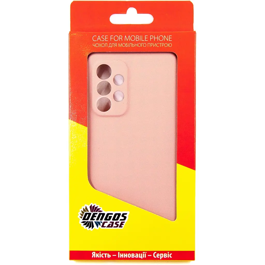 Чохол до мобільного телефона Dengos Soft для Samsung Galaxy A53 (pink) (DG-TPU-SOFT-02) - фото 5