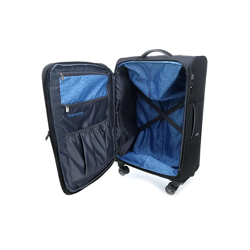 Чемодан на 4 колесах Travelite Capri M TL089848 Black (TL089848-01) - фото 5