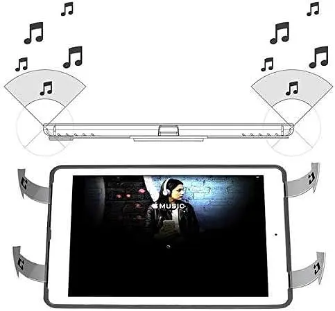 Targus Click-In Apple iPad Air та iPad Pro (10,5 дюйма) Захисний чохол для планшета з підставкою для рук, захист від падіння - фото 3