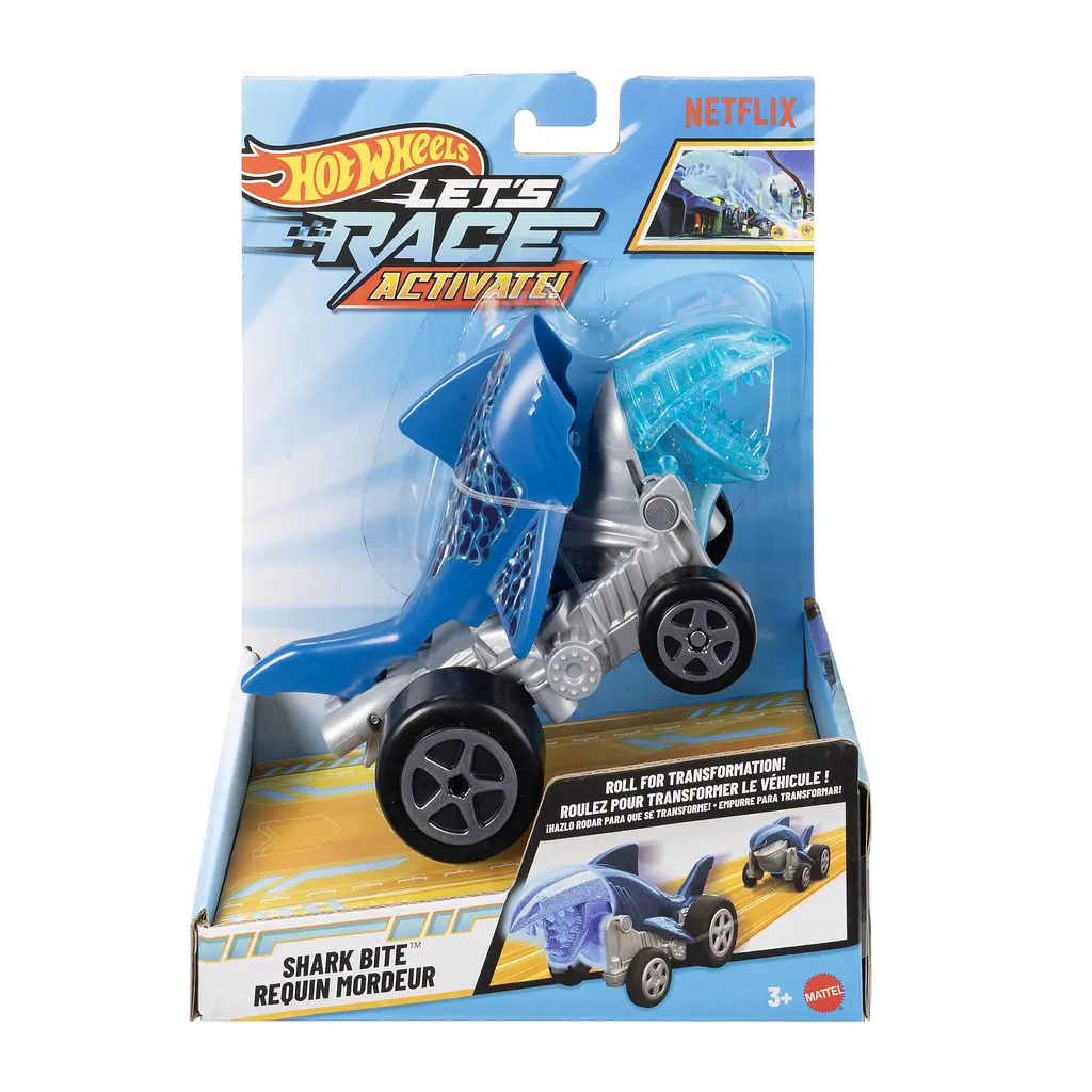  Збільшена машинка Hot Wheels з мультсеріалу Газуй в масштабі 1:32 в асортименті  - фото 10