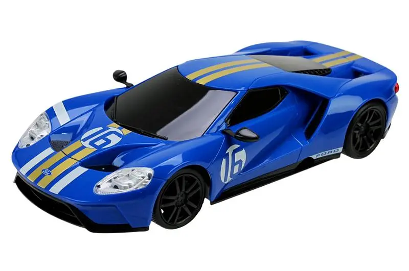 Машинка на радіокеруванні Ford GT Heritage Edition акумуляторна Powermotors PM2413, синій колір, в коробці р.26,5x14x10,5см - фото 4
