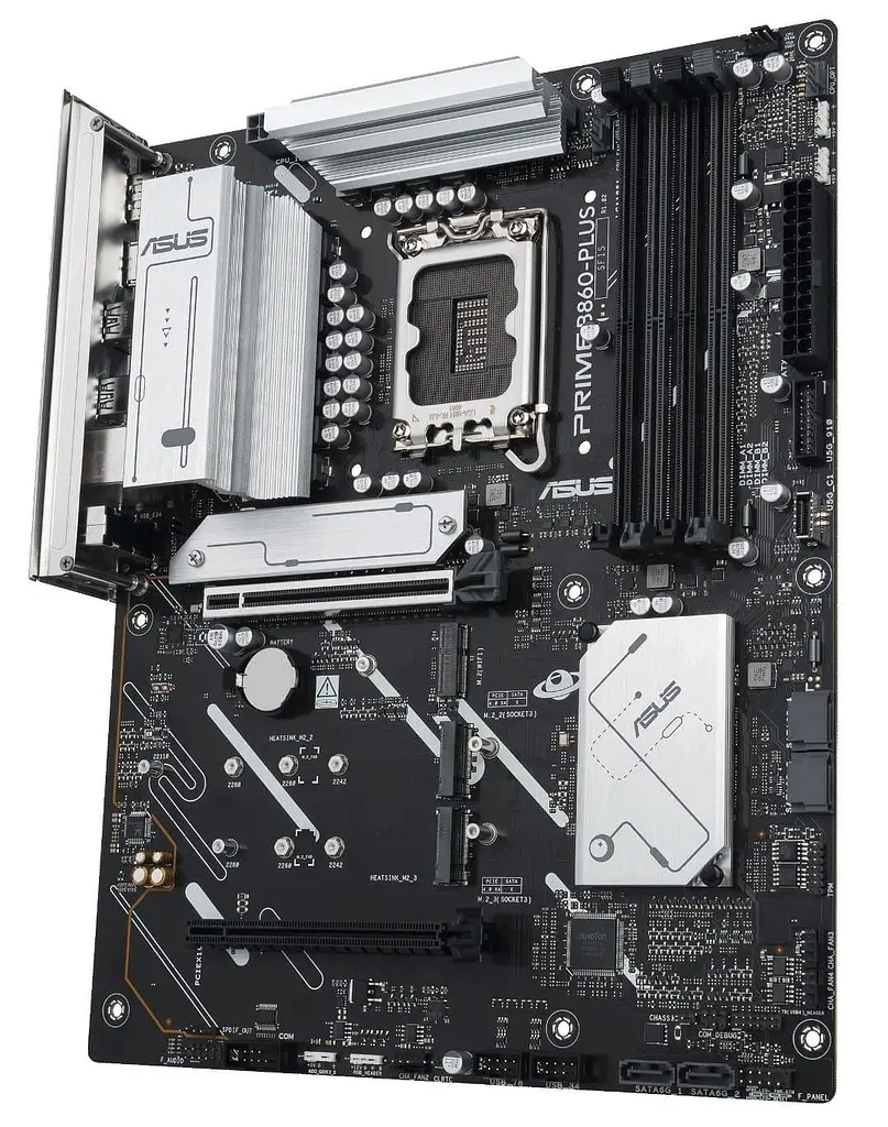 Материнська плата ASUS PRIME B860-PLUS-CSM (PRIME B860-PLUS-CSM) (Socket 1851, Intel B860, ATX) - фото 2