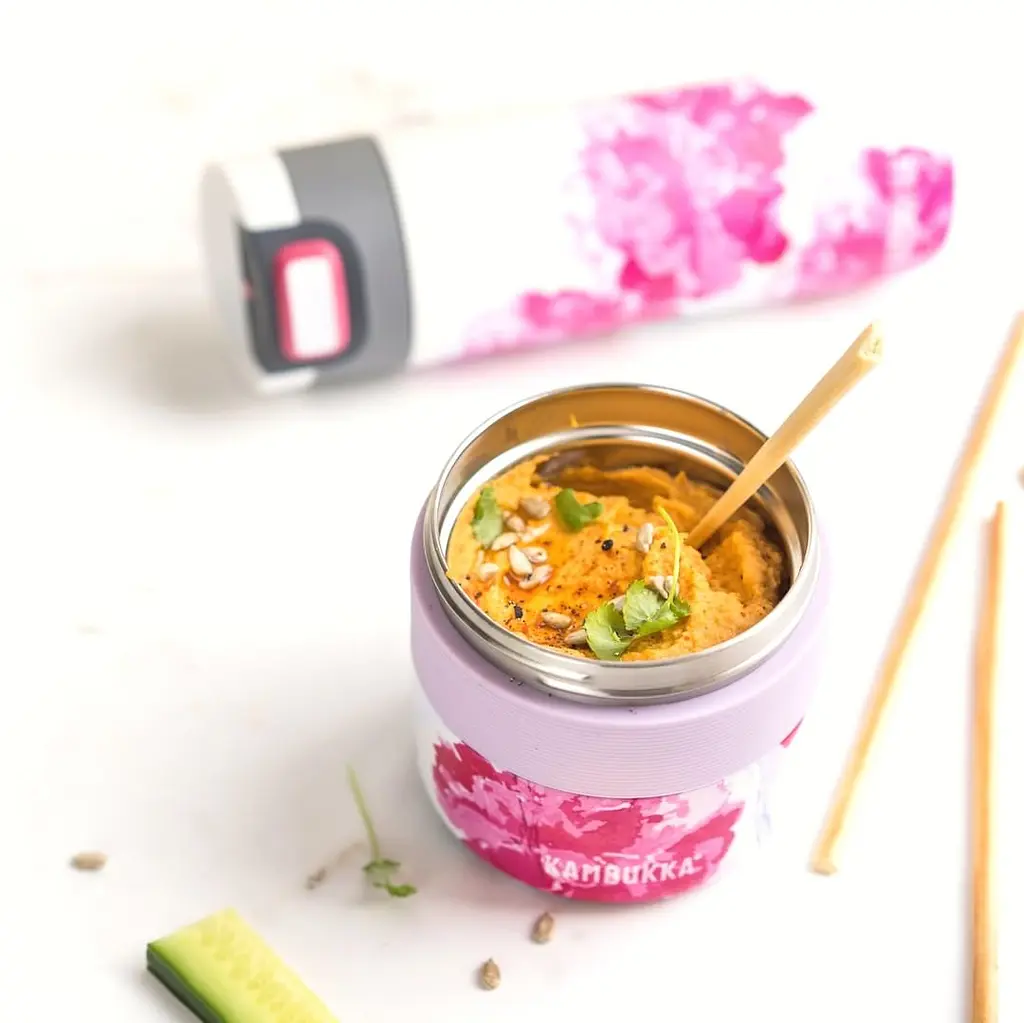 Термоконтейнер для їжі Kambukka Bora Pink Blossom, 400 мл, рожевий (11-06003) - фото 10