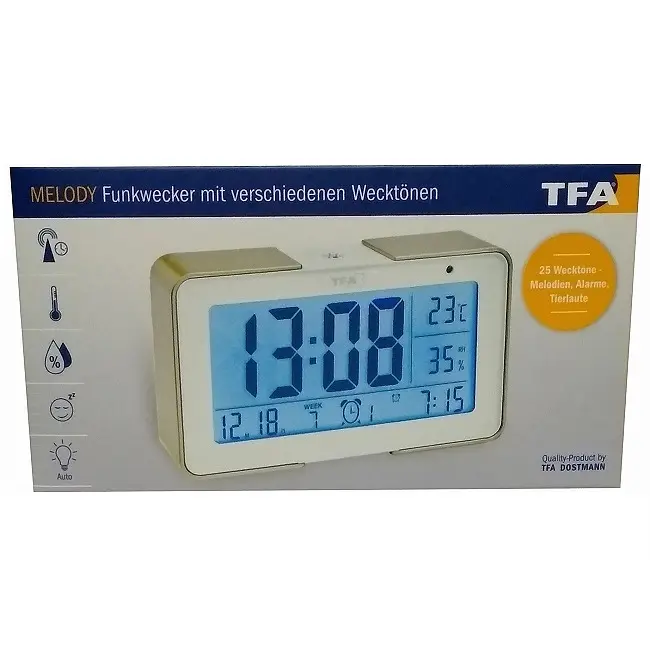 Годинник настільний TFA Melody 60254053 - фото 4