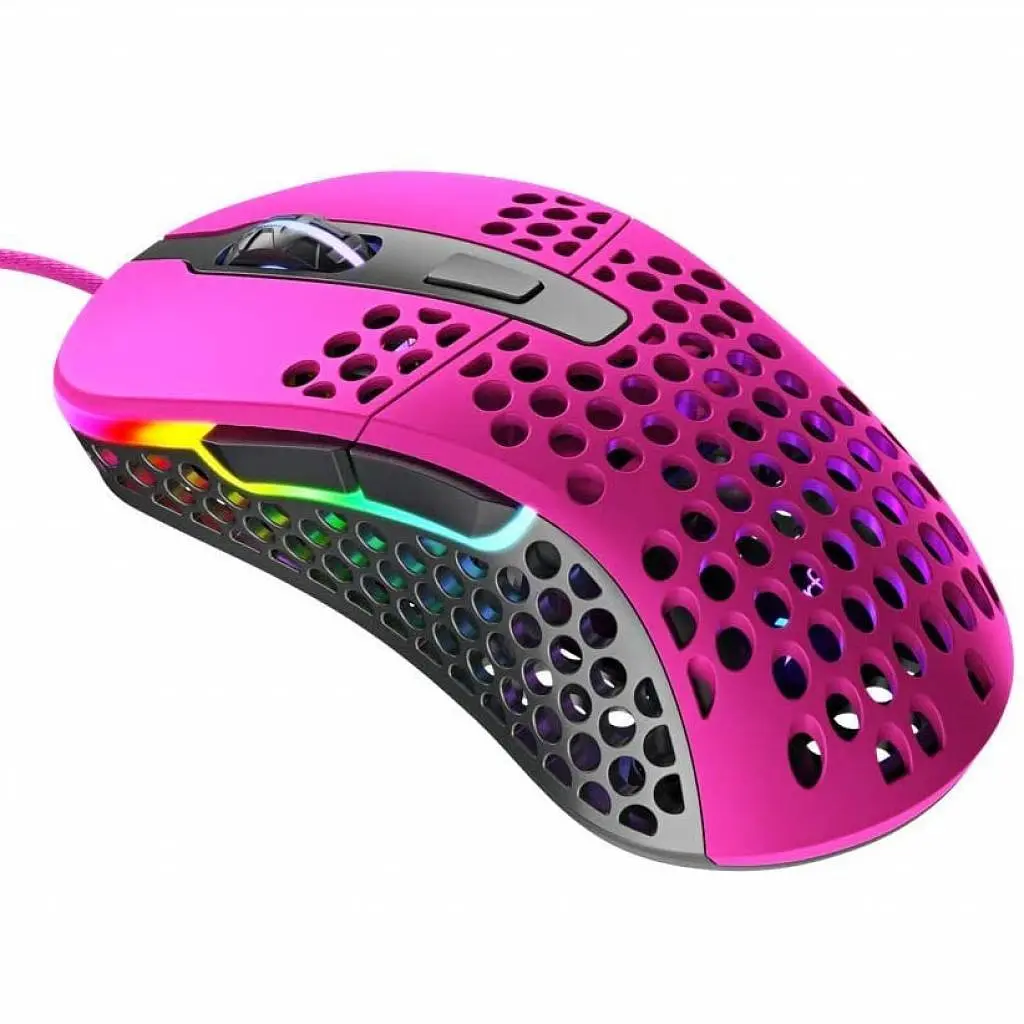 Миша Cherry Xtrfy M4 RGB USB Pink (XG-M4-RGB-PINK) - фото 3