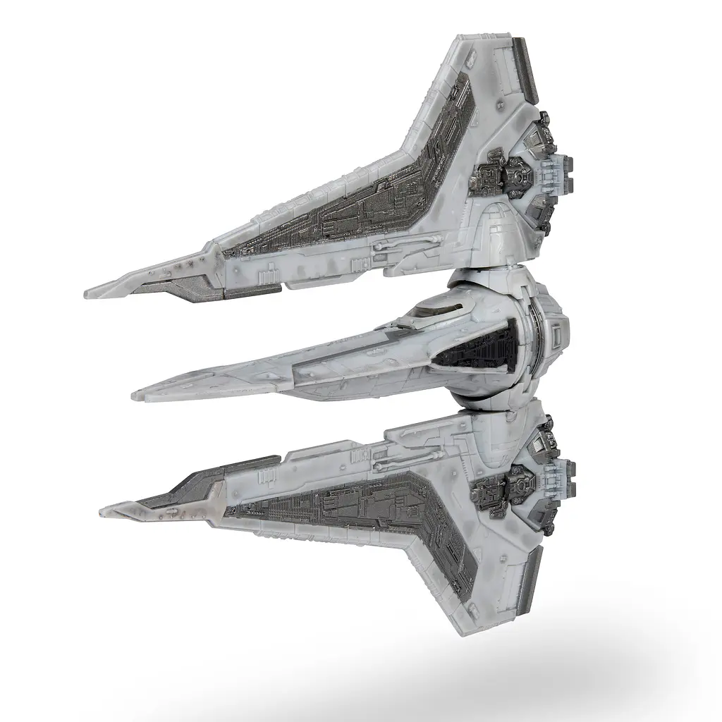 Ігрова колекційна фігурка Star Wars Medium Vehicle Транспорт та фігурка Kom'rk-Class Mandalorian Sta det0018268 - фото 9