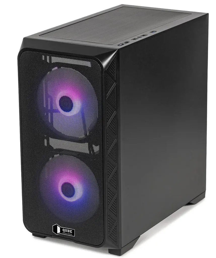 Корпус QUBE FLOW Black (FLOW_FBNU3) - фото 6
