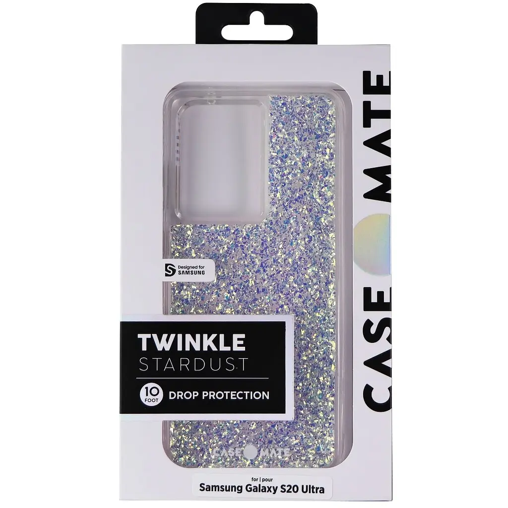 Протиударний чохол з блискітками Case-Mate Twinkle для Samsung Galaxy S20 Ultra Stardust - фото 6