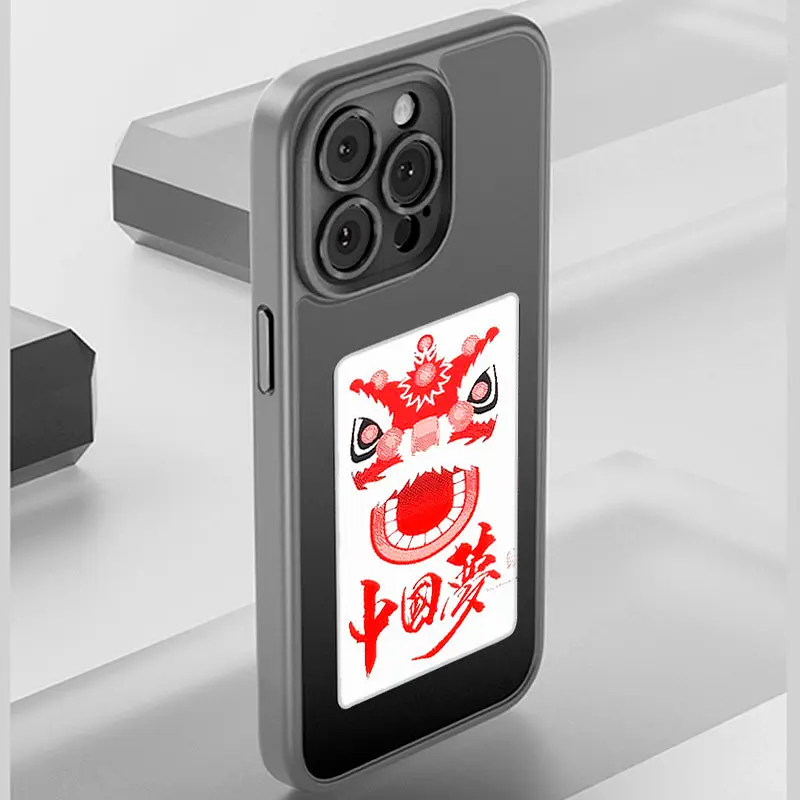 Чехол Ink Show E-ink Screen Case для Apple iPhone 14 Pro Black [105292] - фото 6