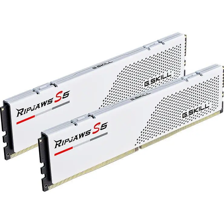 Модуль пам'яті G.Skill DDR5 96GB (2x48) Ripjaws S5 5200Mhz White XMP (F5-5200J4040A48GX2-RS5W) - фото 2