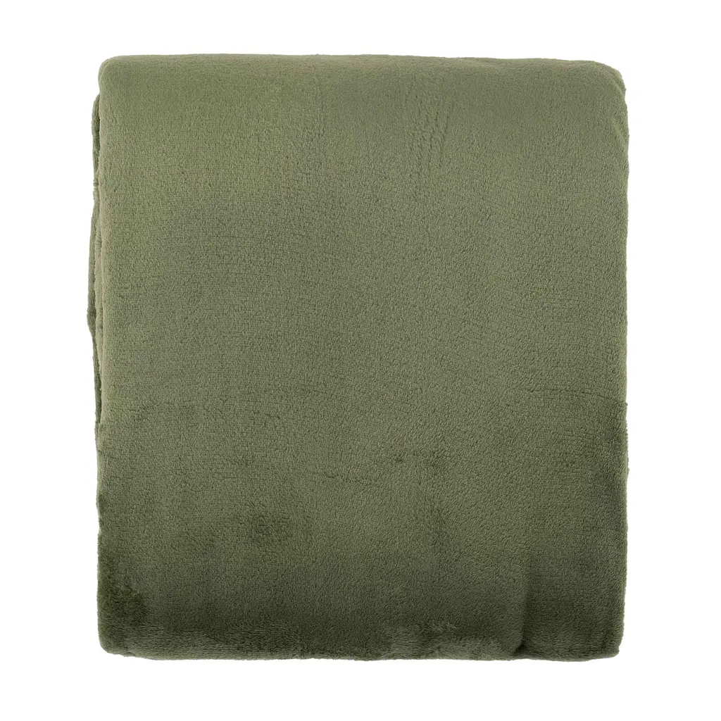 Плед Ardesto Flannel 200x220 см 100% полиэстер зеленый pbe0050453 - фото 5