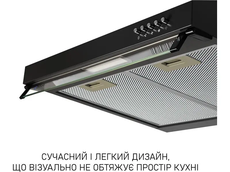 Витяжка пласка Minola HPL 522 BL - фото 2
