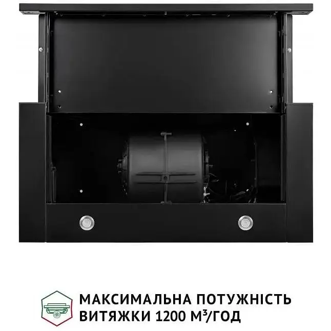 Витяжка телескопічна Perfelli Iseo 6PMF Nero - фото 6