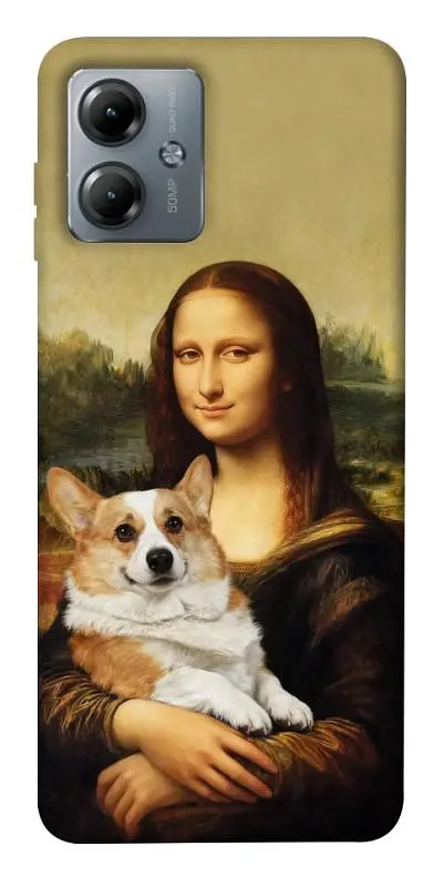 TPU чохол Demsky Mona corgi для Motorola Moto G14