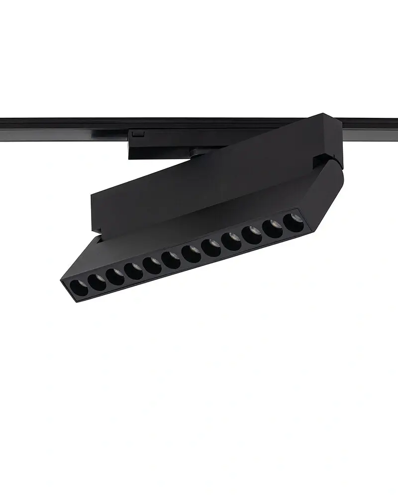 Магнитный трековый светильник Nowodvorski 11338 UT-LVM Focus Out LED 1x12W 4000K 1000Lm IP20 черный - фото 3