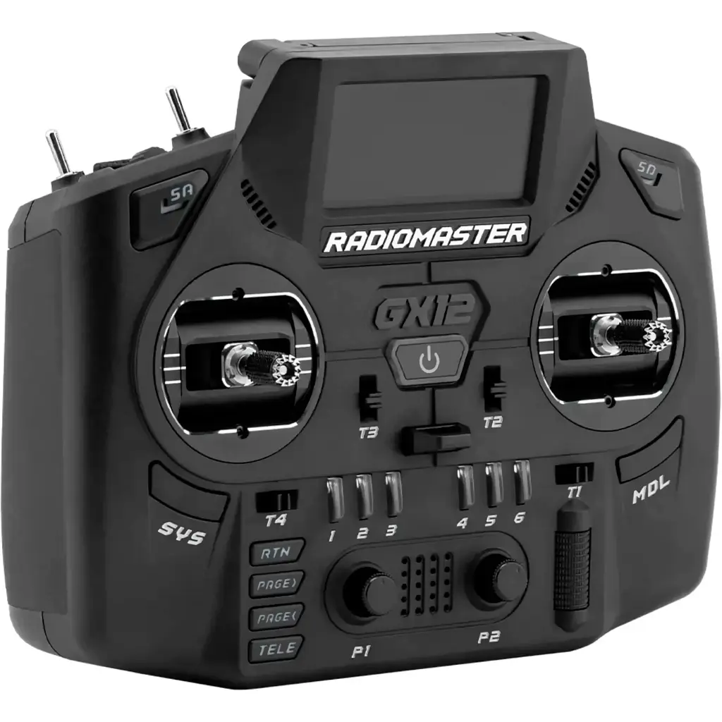 Пульт управления RadioMaster GX12 ELRS M2 (HP0157.0094-BLK) [132815] - фото 2