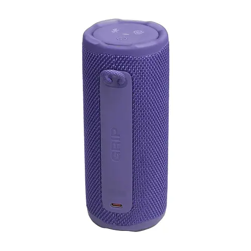 Колонка портативна 1.0 JBL Grip Purple, 16 Bт, Bluetooth, живлення від акумулятора, IP68 водонепроникна (JBLGRIPPUR) - фото 2