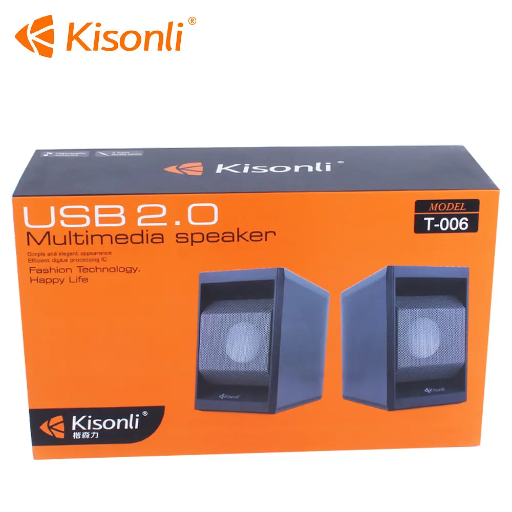 Колонки комп'ютерні Kisonli T-006 - фото 2