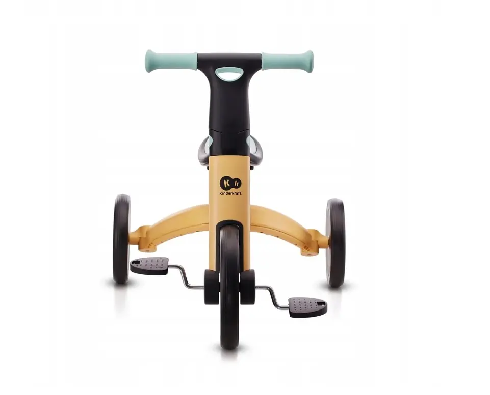 Триколісний велосипед біговел 3 в 1 KiderKraft 4Trike Flower Blue - фото 3