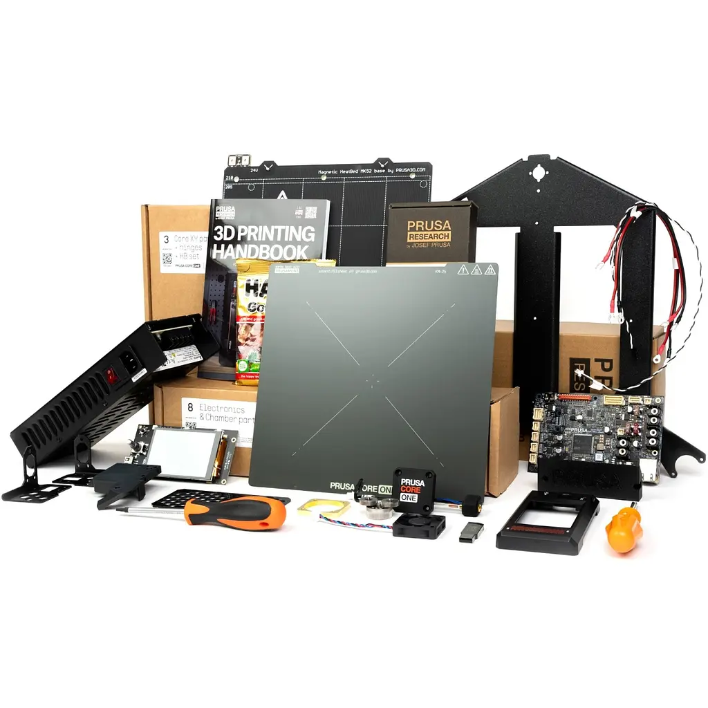 Принтер 3D Prusa CORE One+ KIT (FDM 1.75mm 250x220x270 mm USB Ethernet WiFi чорний) DIY kit - фото 4