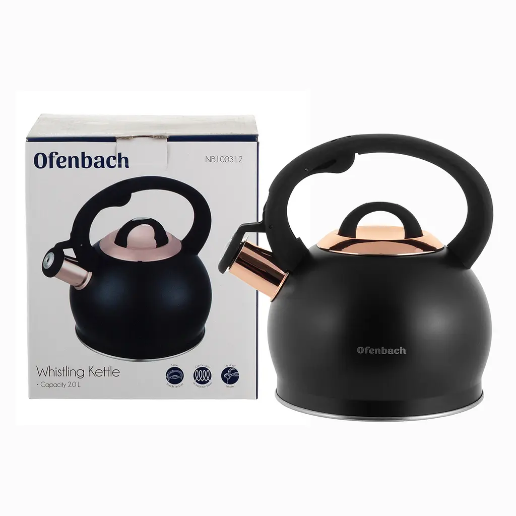 Чайник зі свистком Ofenbach NB-100312 2 л - фото 10