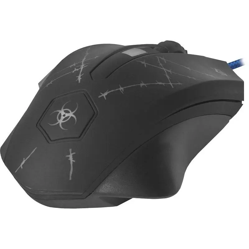 Миша Defender Forced GM-020L USB Black (52020) - фото 3