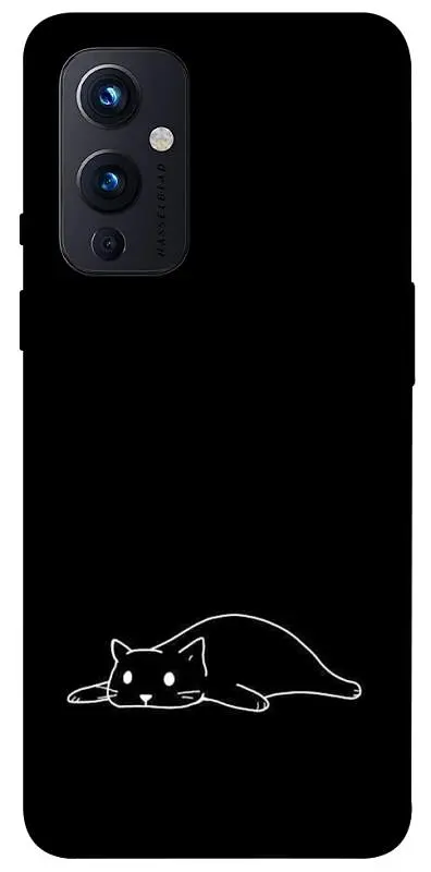 TPU чохол Demsky Lazy cat для OnePlus 9