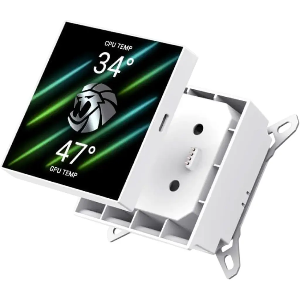 Система водяного охолодження GameMax Glacier 360 LCD White [166120] - фото 7
