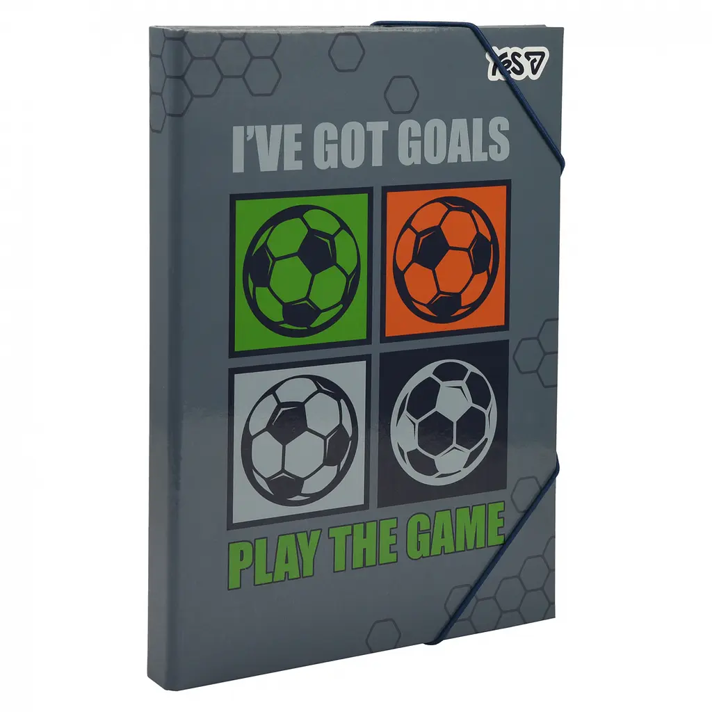 Папка для праці А4 Yes Football картонна (500255) - фото 2