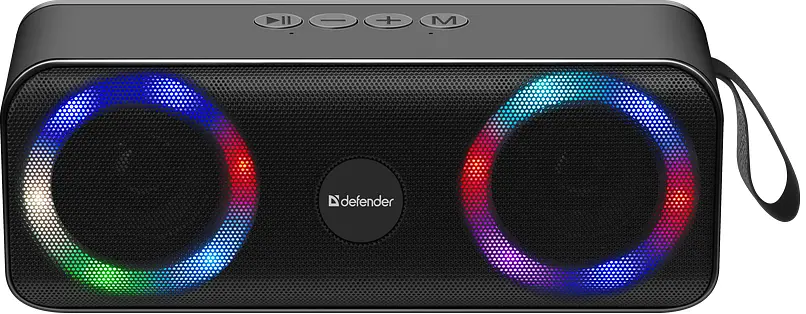 Портативна колонка Defender Q1 10Вт, Black (65301) (6857487) - фото 2