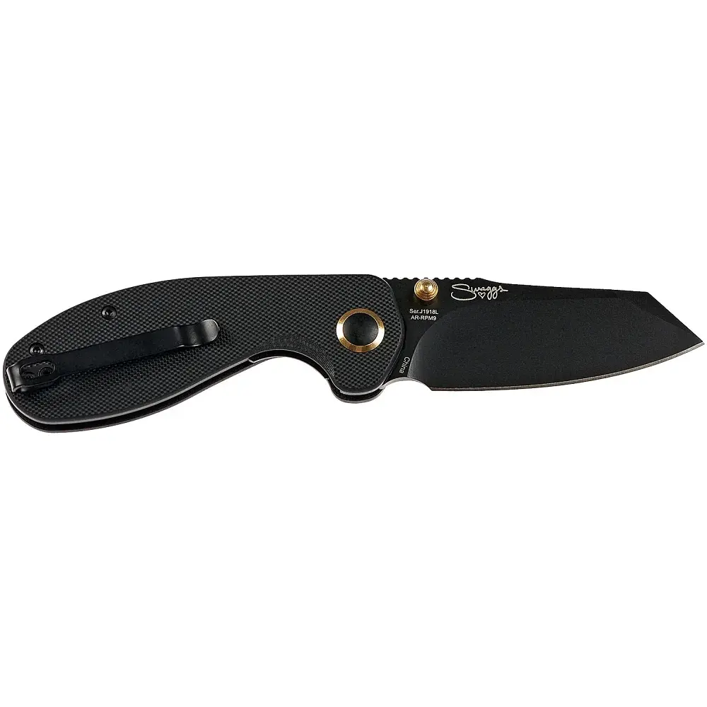 Ніж CJRB Maileah Large Black Blade Black - фото 2