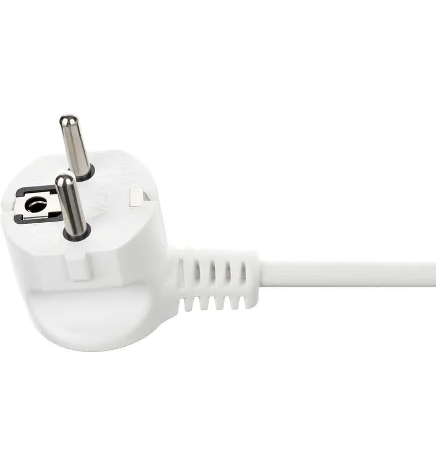 Мережевий фільтр 2E 3 м, 2E, White, 5 розеток, 16А, до 3.5 кВт, вимикач, заземлення (2E-U05ESM3W) - фото 3
