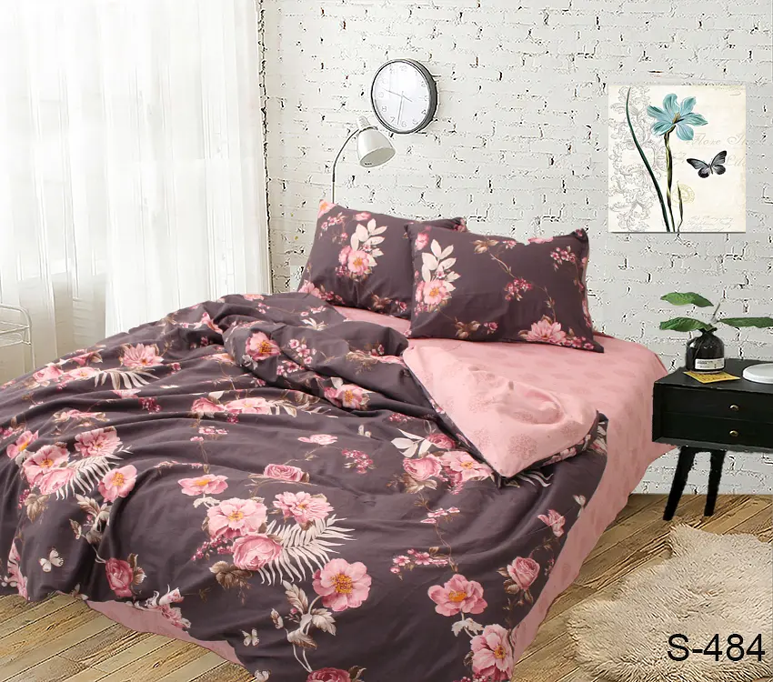 Комплект постільної білизни (S484) Євро TAG tekstil pbe0027712