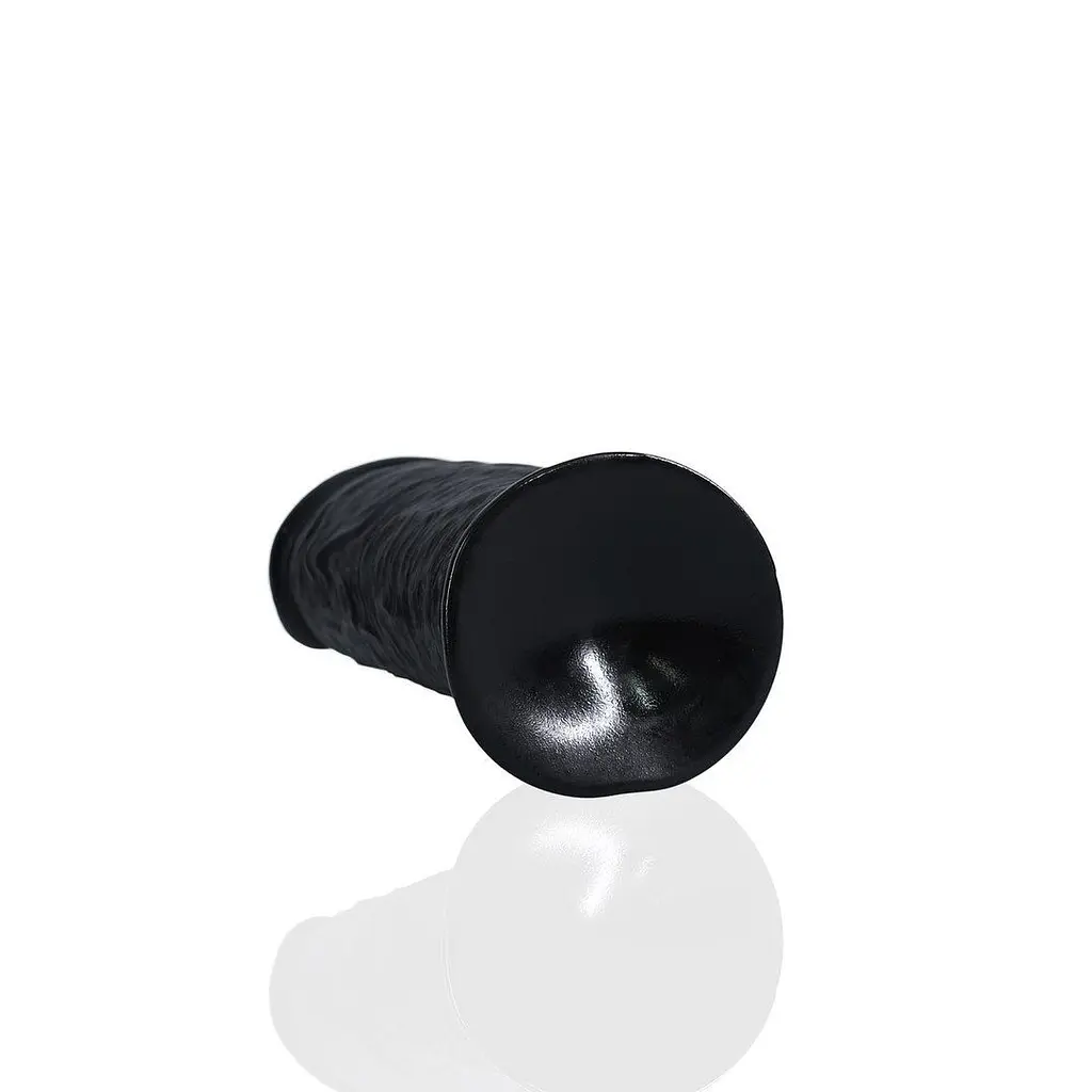 Фалоімітатор RealRock Extra Thick 8", 20.3 см (чорний) - фото 3