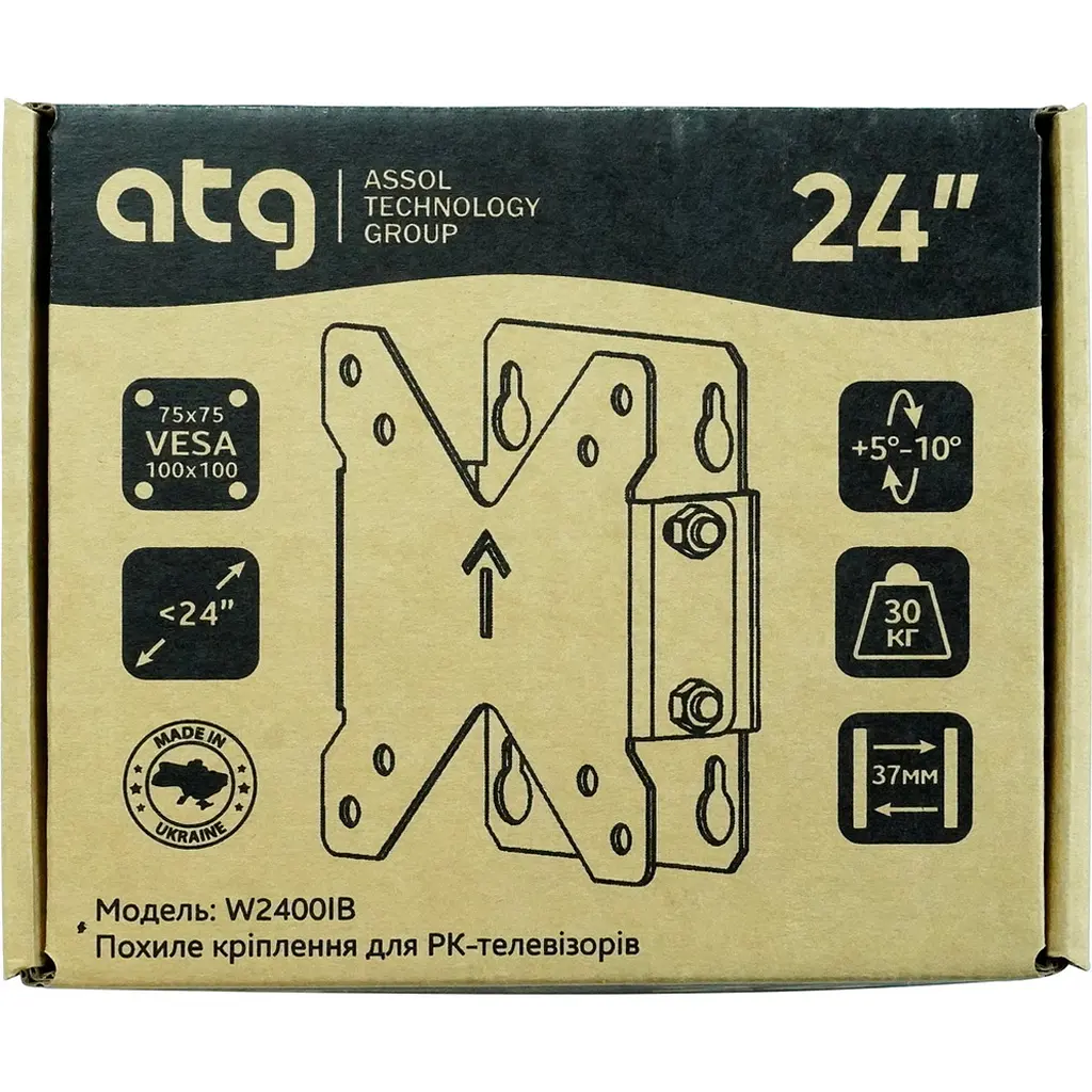 Кріплення для телевізора ATG W2400IB 24" [108806] - фото 5