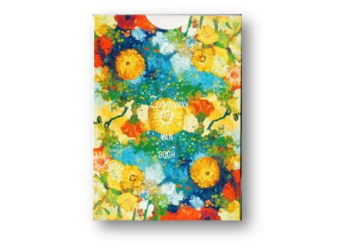 Карты игральные United States Playing Card Company Van Gogh Playing Cards - Zinnias Borderless - фото 2