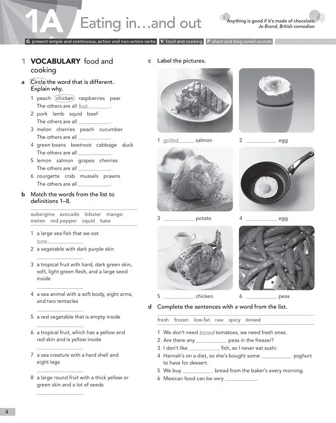 English File (4th Edition) Intermediate Workbook with key - фото 2