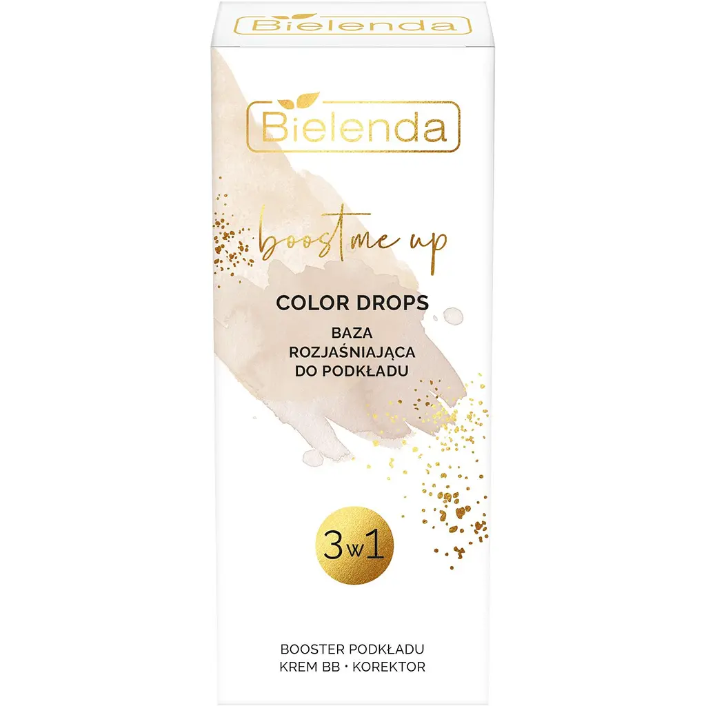 Освітлююча база під тональний крем 3 в 1 Bielenda Boost Me Up Color Drops 15 мл - фото 3