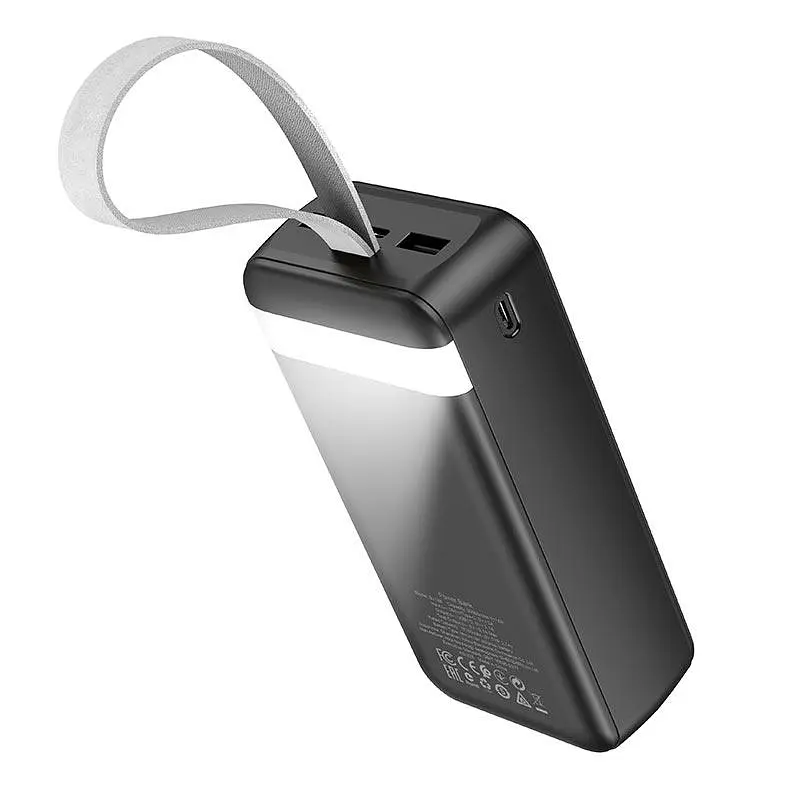 УМБ Borofone Freeway Power bank 30000mAh BJ14B внешняя черная - фото 5