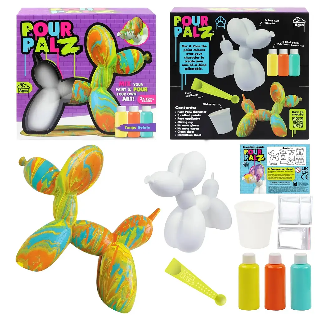 Набор для творчества ToyMonster Pour Palz Balloon Dog Танго Челато (GS-G25026) - фото 4