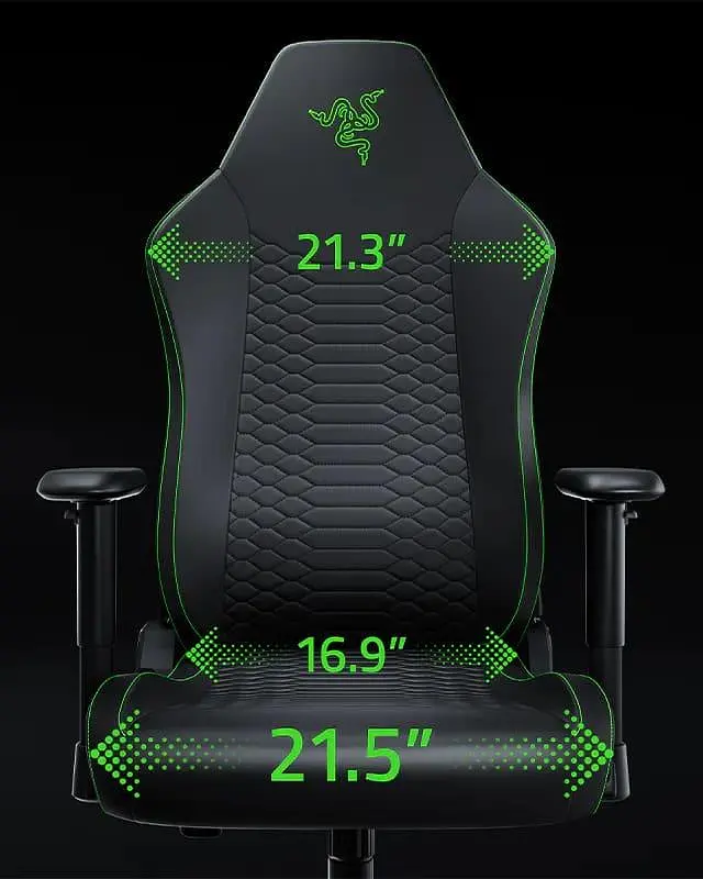 Ігрове крісло Razer Iskur V2 X NewGen Black Green (RZ38-05310700-R3G1) - фото 7