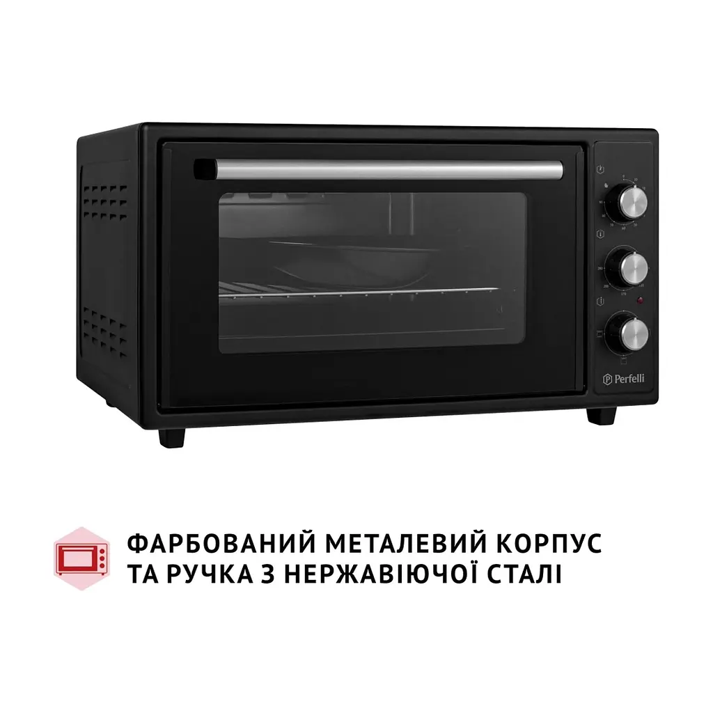 Електропіч Perfelli CLASSIC 48 BLACK - фото 5