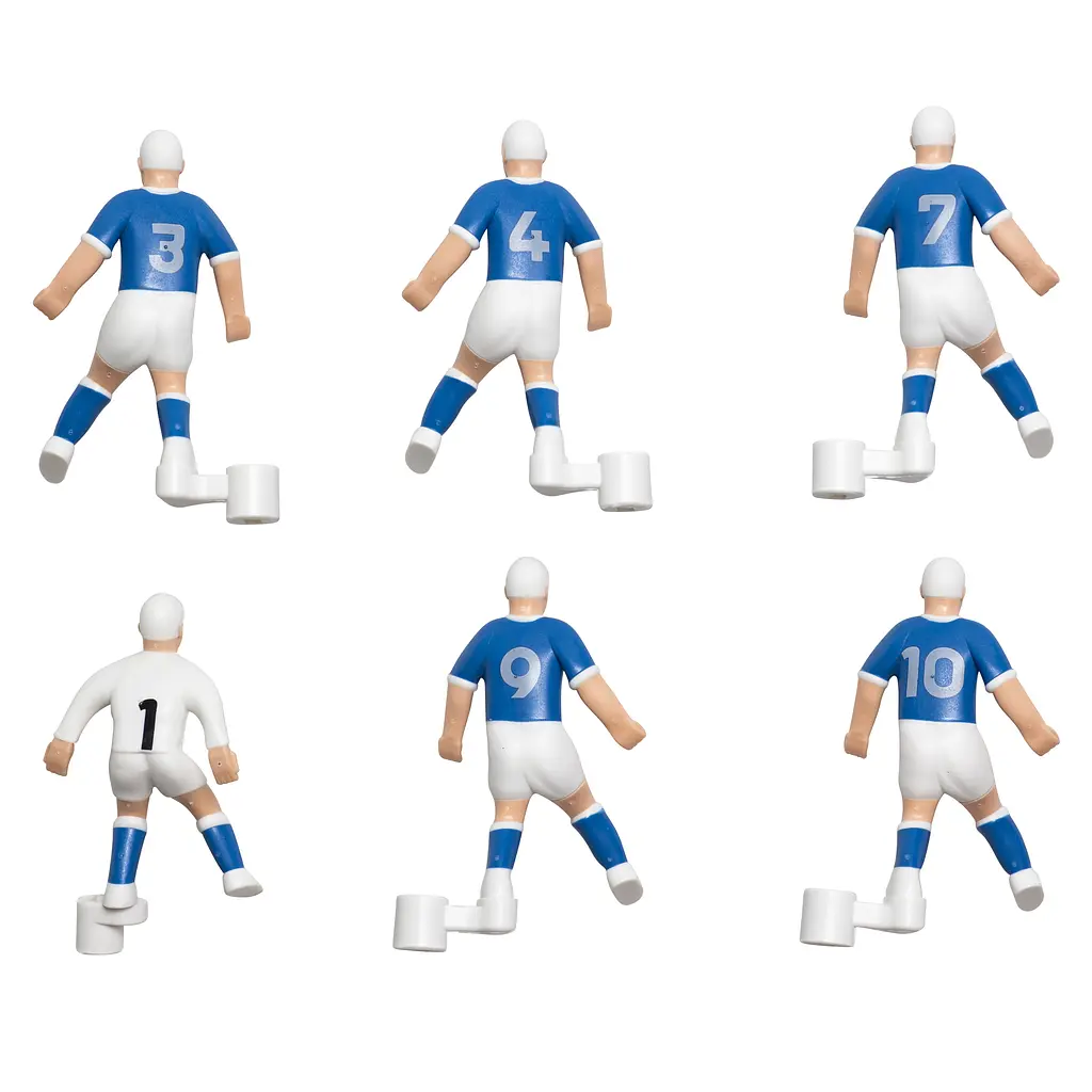 Комплект запасних гравців для настільного футболу Stiga Team Blue/White (7113-2043-22) - фото 2