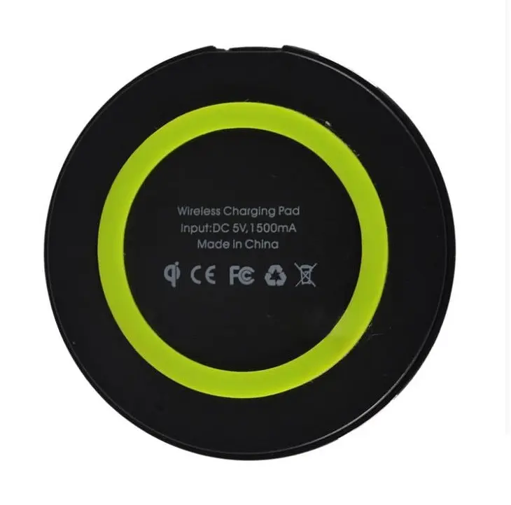 Зарядний пристрій Wireless QI 5V/1A чорний - фото 4