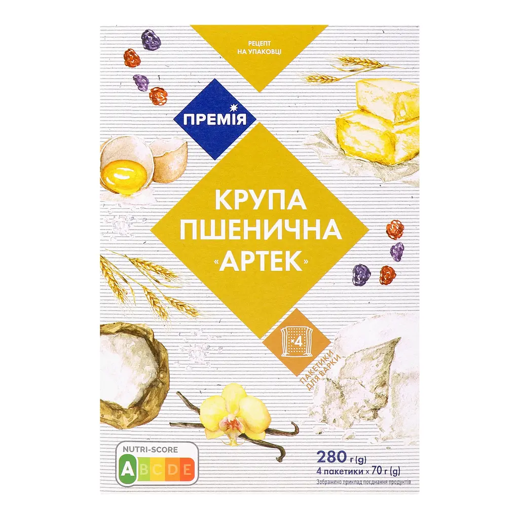 Крупа пшенична Премія Артек 280 г (881172) - фото 3