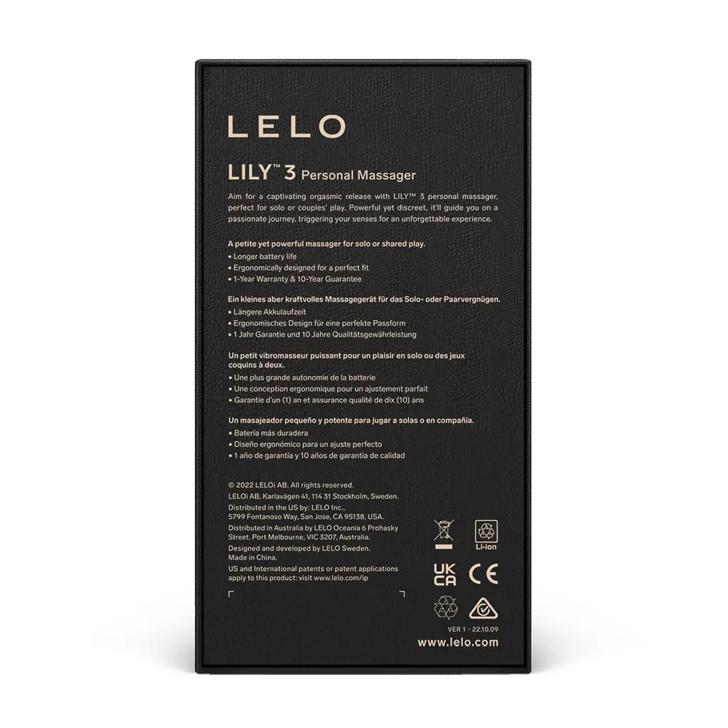 Вібратор для клітора Lelo Lily 3 7.4 см фіолетовий - фото 6
