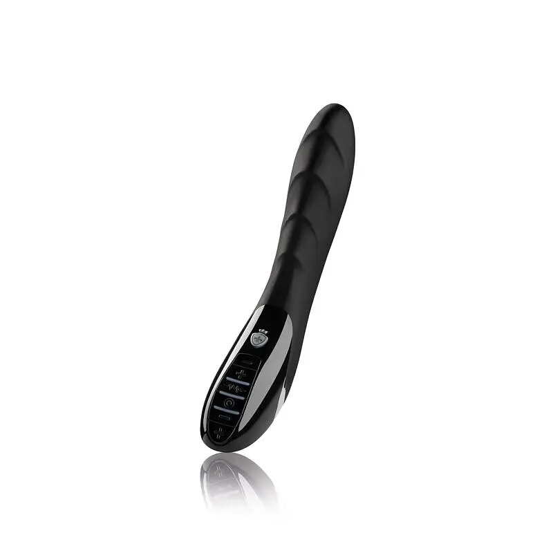 Вібратор з електростимуляцією Mystim Sizzling Simon eStim Black, міостимулятор