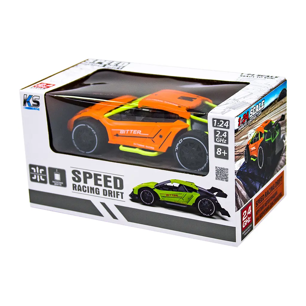 Машинка на радіокеруванні Sulong Toys Speed Racing Drift Bitter помаранчевий (SL-291RHO) - фото 12