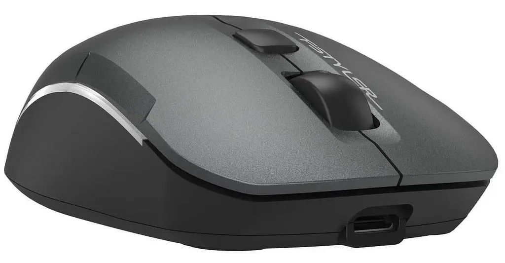Беспроводная мышь A4Tech FB26CS Air2 Silent BT/WRL Smoky Grey (FB26CS Air2 Smoky Grey) (FB26CS Air2 (Smoky Grey)) - фото 9